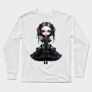 Cute Gothic Girl Long Sleeve T-Shirt